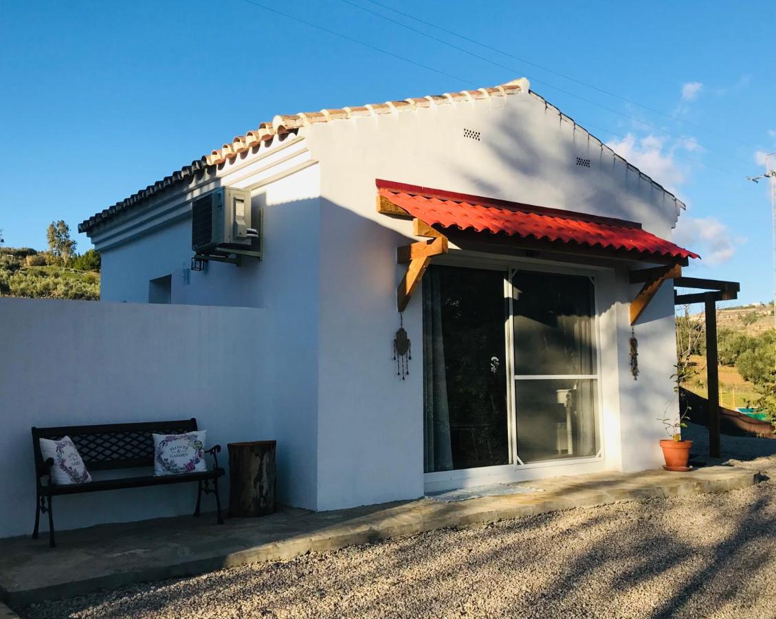 Vila La Rustica En Vinuela, Piscina Privada Exteriér fotografie