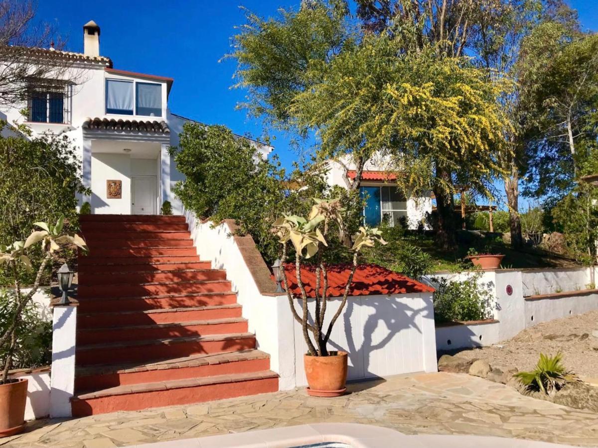 Vila La Rustica En Vinuela, Piscina Privada Exteriér fotografie